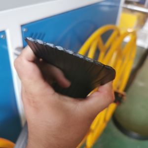 Customer Satisfaction Geo Strap Band Production Line with 90/33 Deep Screw