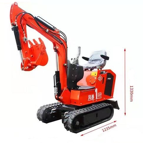 CHANGCHAI Engine DOOZER Excavator Joystick for Precise Control 3.5 ton mini excavator