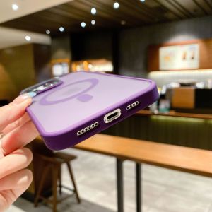 Custom Soft Matte Magsafe Phone Case Translucent back Phone Cover For IPhone 16