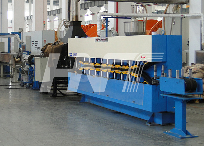 Caterpillar Haul Off Machine For Power Cable Extrusion Line