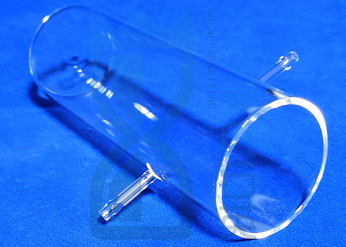 300mm High Temperature Transparent Fused Silica Tube