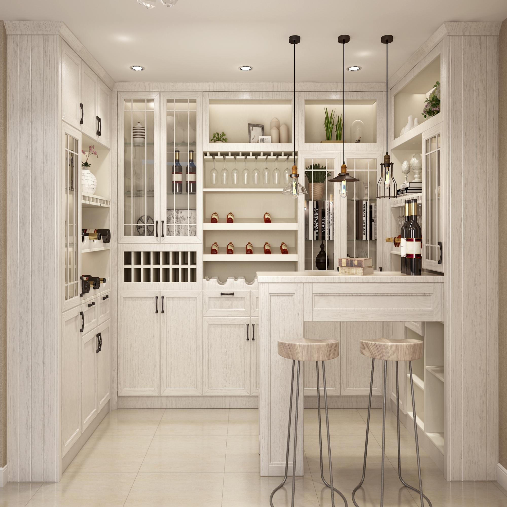Green Glossy Australian Furniture Kitchen Cabinets for Modern Customer Size and Homes