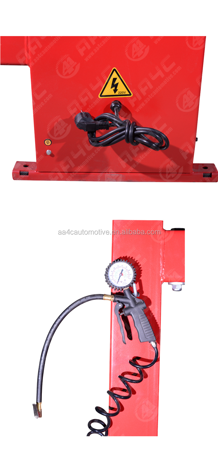 AA4C auto tyre changer Semi Automatic tire changing machine tire demount machine AA-TC360