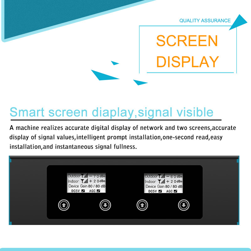 ATNJ Dual-band High Power 800MHz 900MHz Dual Band Signal Booster for Improved Phone Connectivity