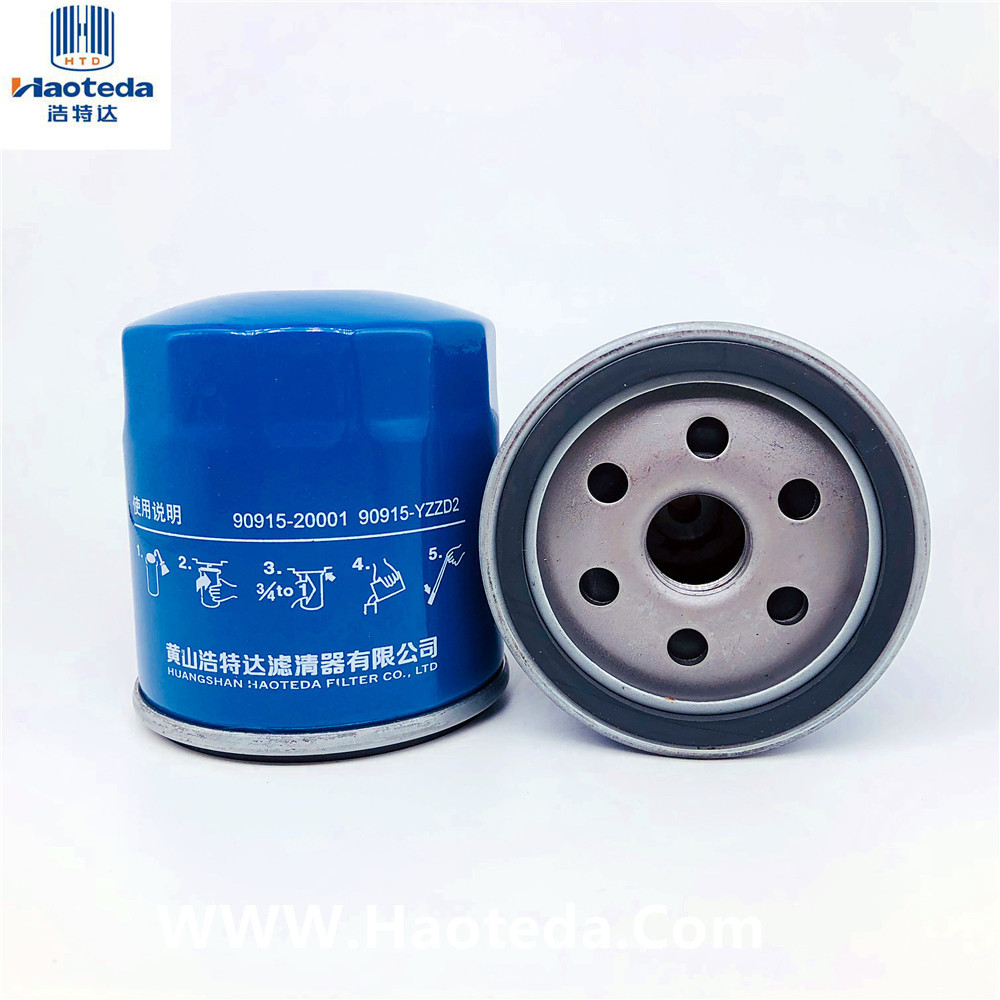 78x85mm Metal Oil Filter OEM 90915-20001 90915-03002 For Toyota Prado