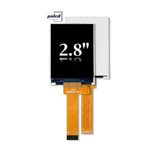  Polcd 2.8 Inch TFT 240*320 Resolution ST7789P3-G6 Ic MCU Interface IPS LCD Display Module Manufactures