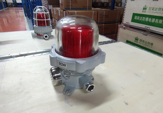 120dB Cage Led Explosion Proof Indicator Lights Solar Powered Aviation Warning 3w 5w 10W 0
