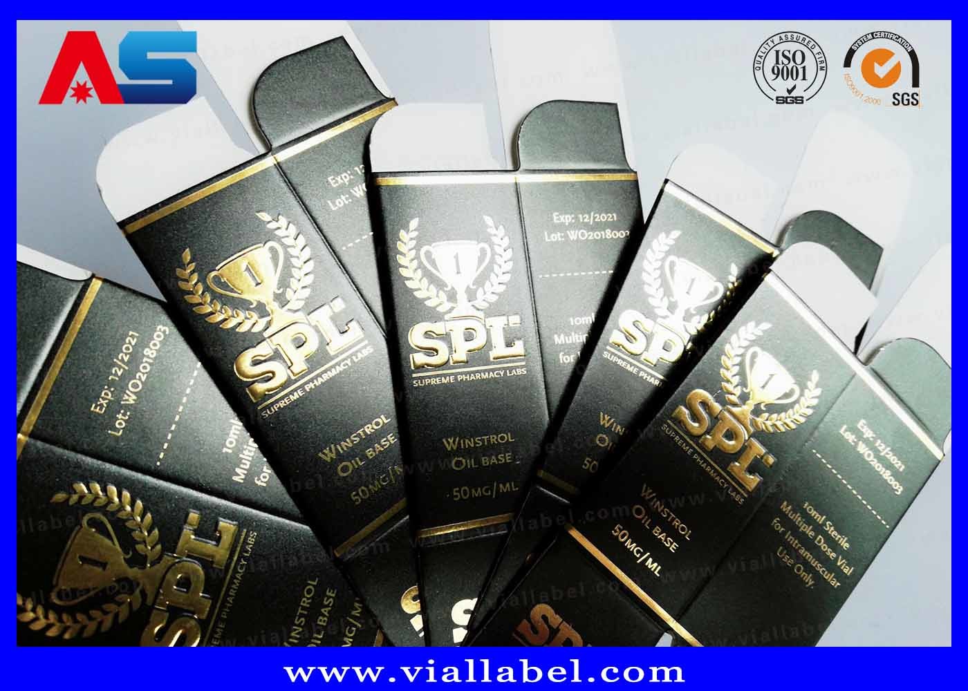 Capsules packaging box Glossy Finish Pharmaceutical Packaging Box / Medicine Paper Box For Pill Bottle