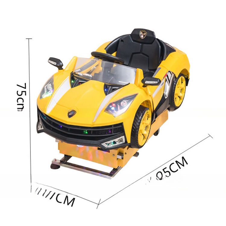 Dreamland Hot sale coin operated rambo car kiddie rides on car for children game city