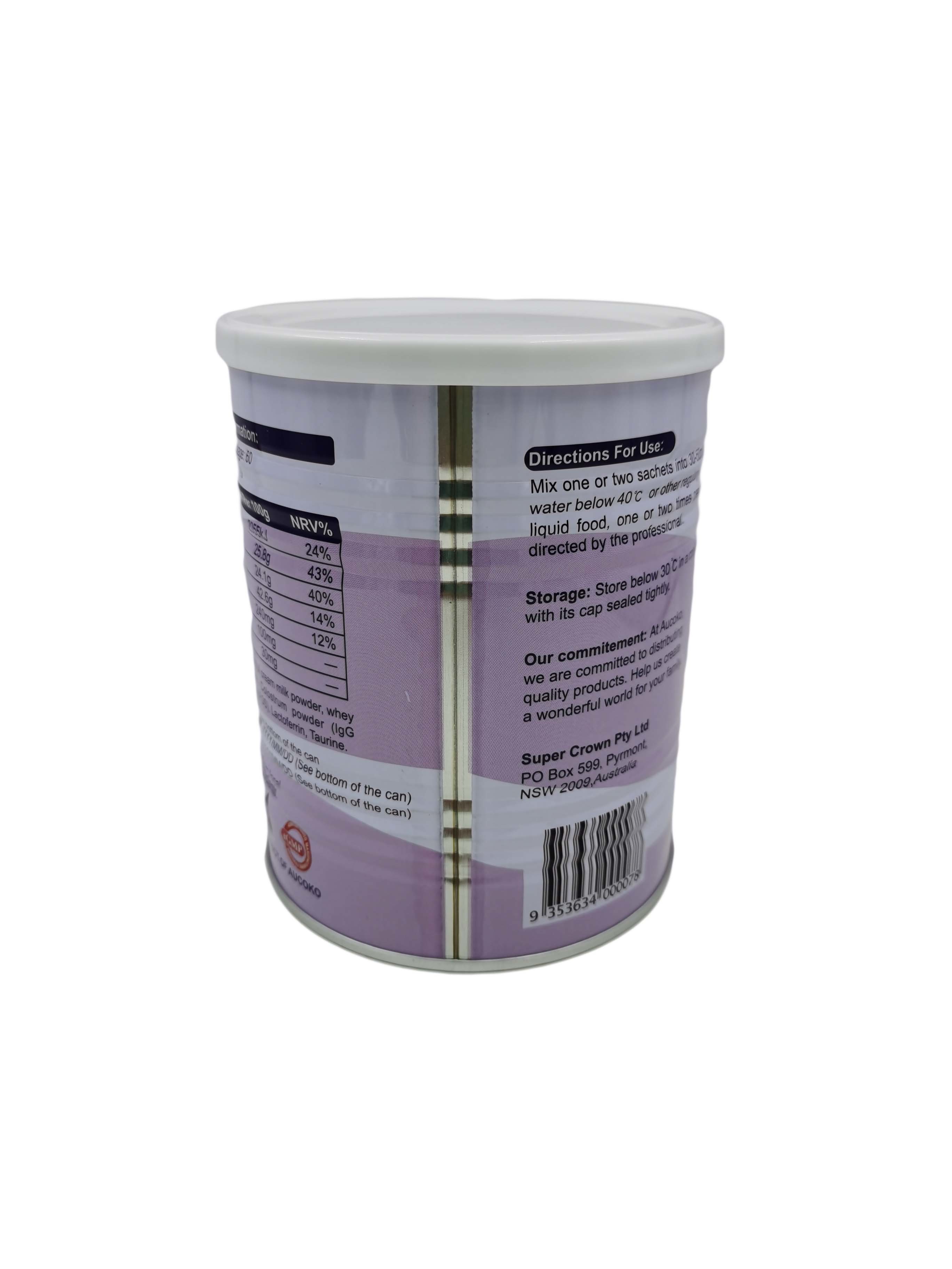 Offset Printing 0.19mm Tinplate Milk Powder Can FDA