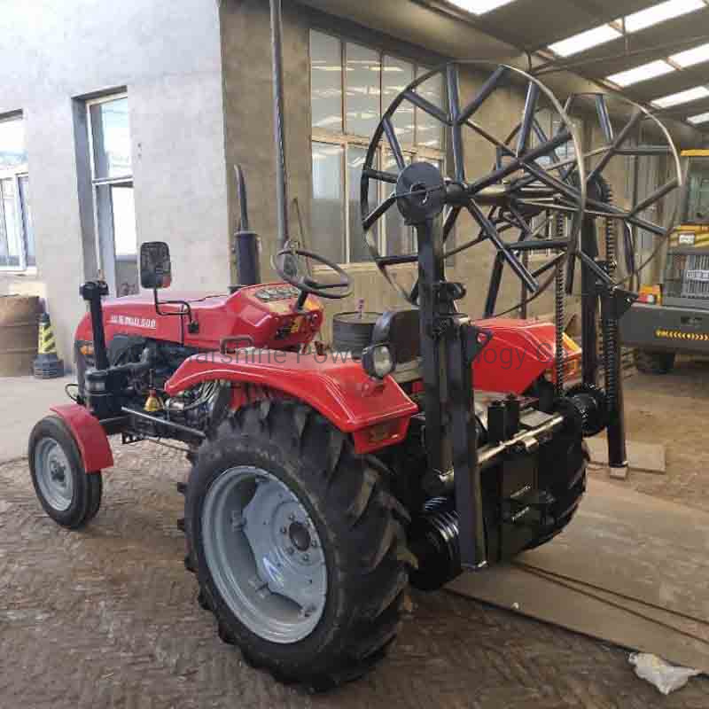 Tractor Engine Puller for Transmission Line Cable Stringing
