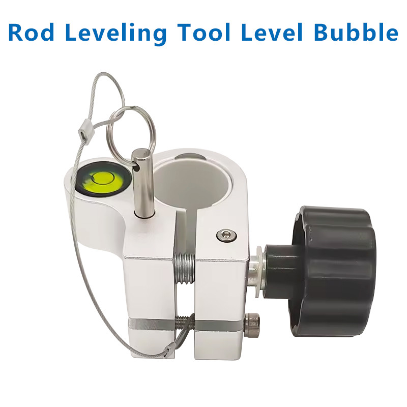Level Bubble Set Spirit Leveling Component Accessory for GPS RTK Carbon Fiber Rod