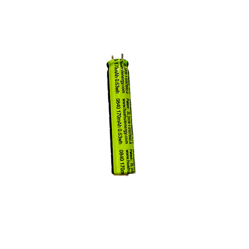3.7 V 170mAh 10C Rechargeable Lithium Battery Deep Cycle LCO Lithium Ion Battery