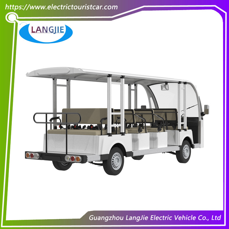 Electric Shuttle Car 72V AC Motor 14 Passenger Electric Tourist Car For Campus
