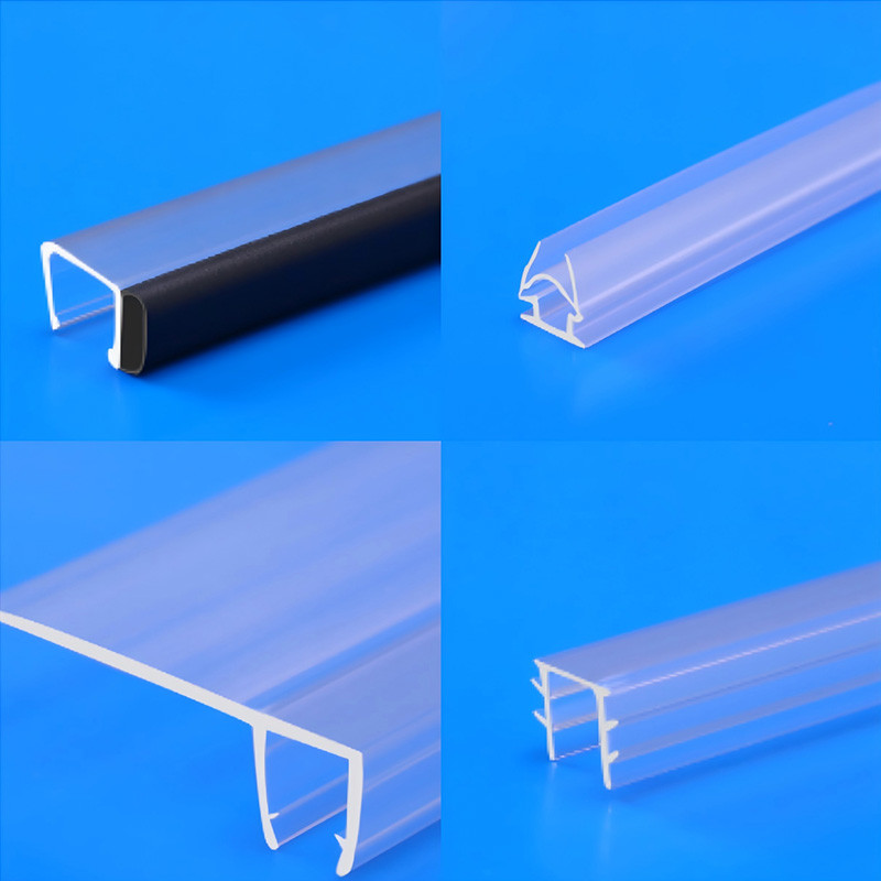 Rubber Shower Screen Door Seal Strip Lightweight Eco Friendly Easy To Install