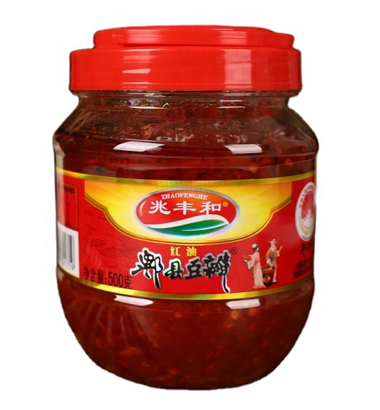 PIXIAN Bean Paste Red Oil chili soyBean Paste Cooking Paste with SPCY Taste