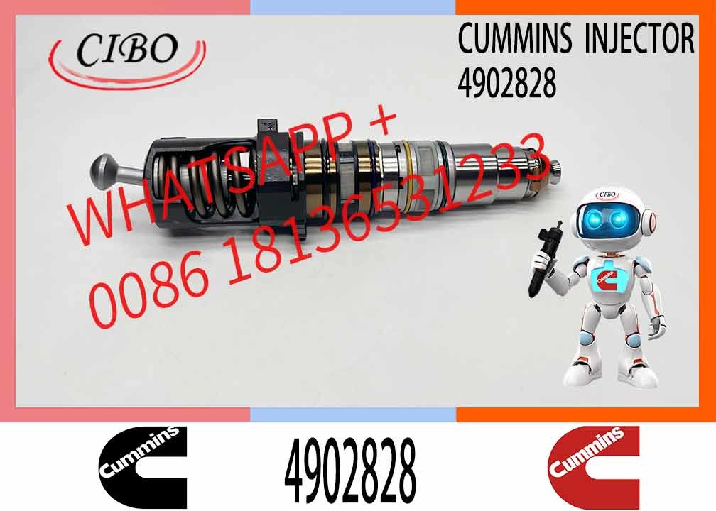 Genset Marine Mining Machinery Injector QSK23 QSK60 Diesel Engine Fuel Injector 4902827 4902828