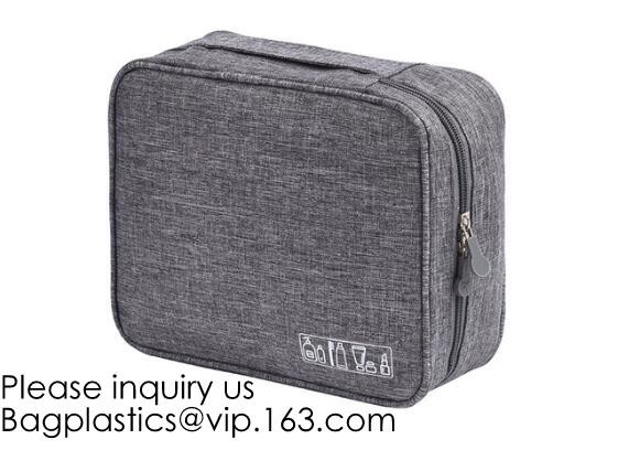 Trend Design Velvet Quilted Cosmetic Bag,Customized 2pcs Set Makeup Bag, Wholesale Travel Mens Toiletry Bags