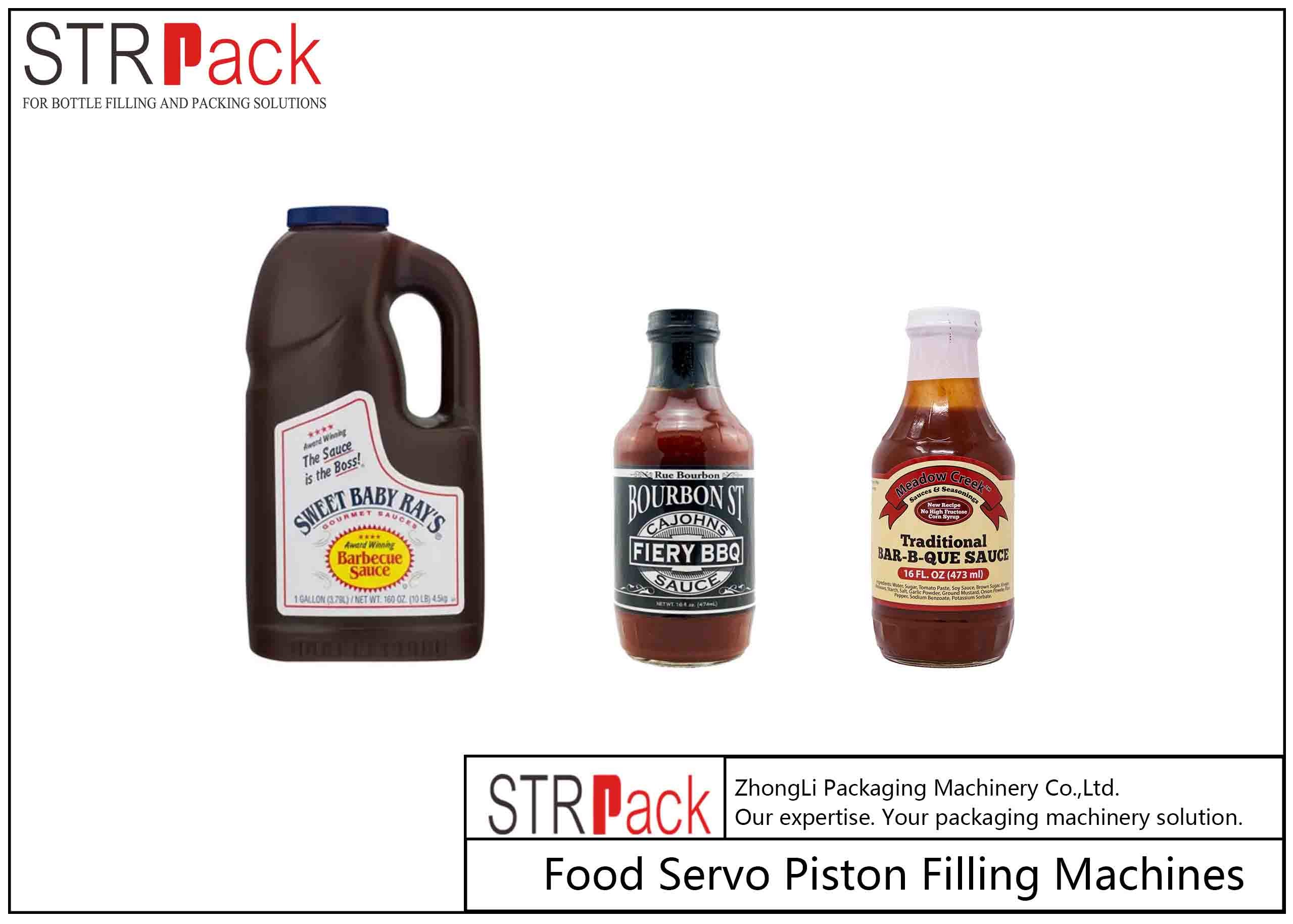 Noise Level ≤70dB Paste Filling Machine With Dimension 1000*800*1800mm 30 - 50 Bottles/Min