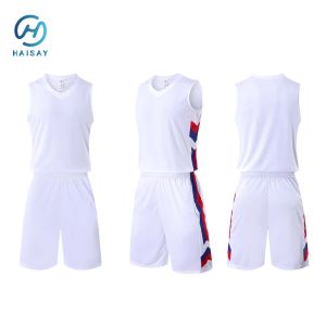 Pro Basketball Jersey Set - Breathable Mesh, Moisture-Wicking | Team Customizati