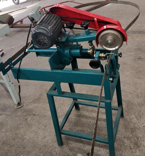 MR111 Automatic Band Saw Sharpener / Woodworking Steel Green Gear Grinding