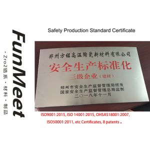 Composite Ceramic Zirconia Bricks Gasket Type For Ti Series Powder Sintering