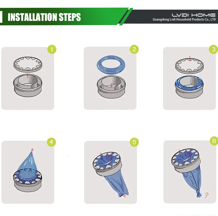Litter Genie Standard and Plus Pail Refills Cat Litter Refill Cartridge Disposal System for Odor Control Cat Litter Bag
