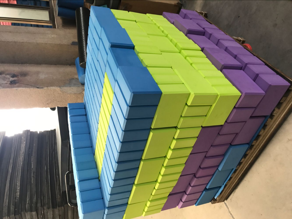 3 X 6in Yoga And Pilates Blocks For Shoulder Pain Balance Training Home Use