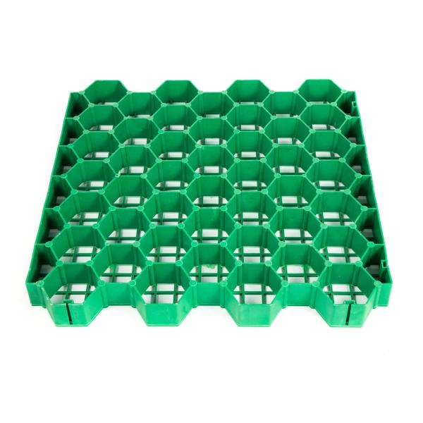 HDPE Plastic Grass Lawn Stabilizer Grid For Parking Lot Outdoor Roof Garden