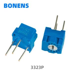 3323P Single Turn Metal Glass Glaze Trimmer Potentiometer 5k Precision