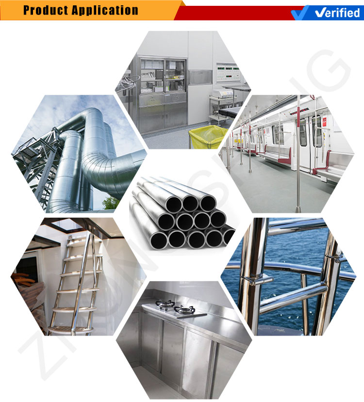 ERW Welding Line Type Stainless Steel Round Pipe N06600 Industrial Application with BS Standard