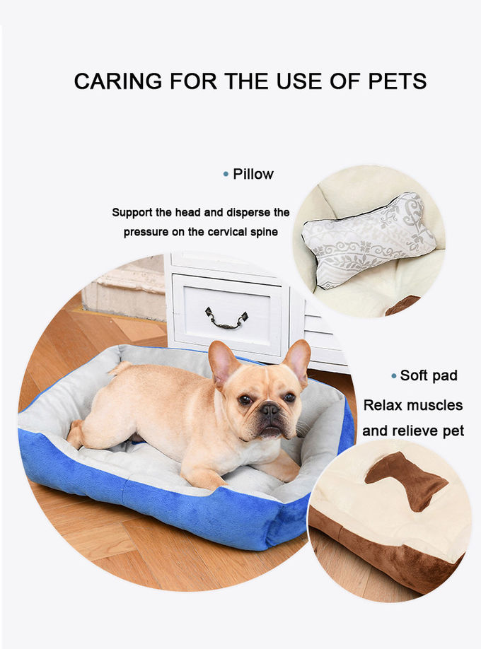 Multifunction OEM Luxury Cat Sleeping Nest Waterproof Washable Dog Bed With Toy