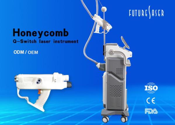 1064nm 532nm Laser Tattoo Removal Equipment Air And Water Cooling