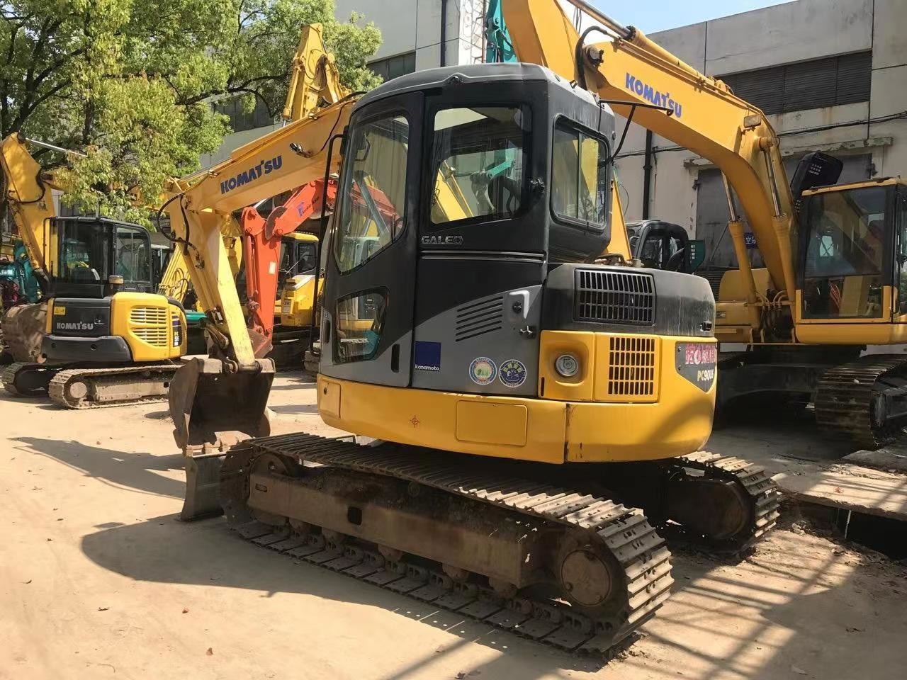 Komatsu Hydraulic Crawler Excavator 8 Ton used construction machinery, equipment