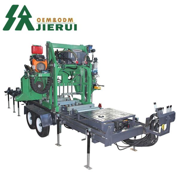 2024 Supply Hydraulic Horizontal PLC Gas Woodworking Potable Band Saw Machine