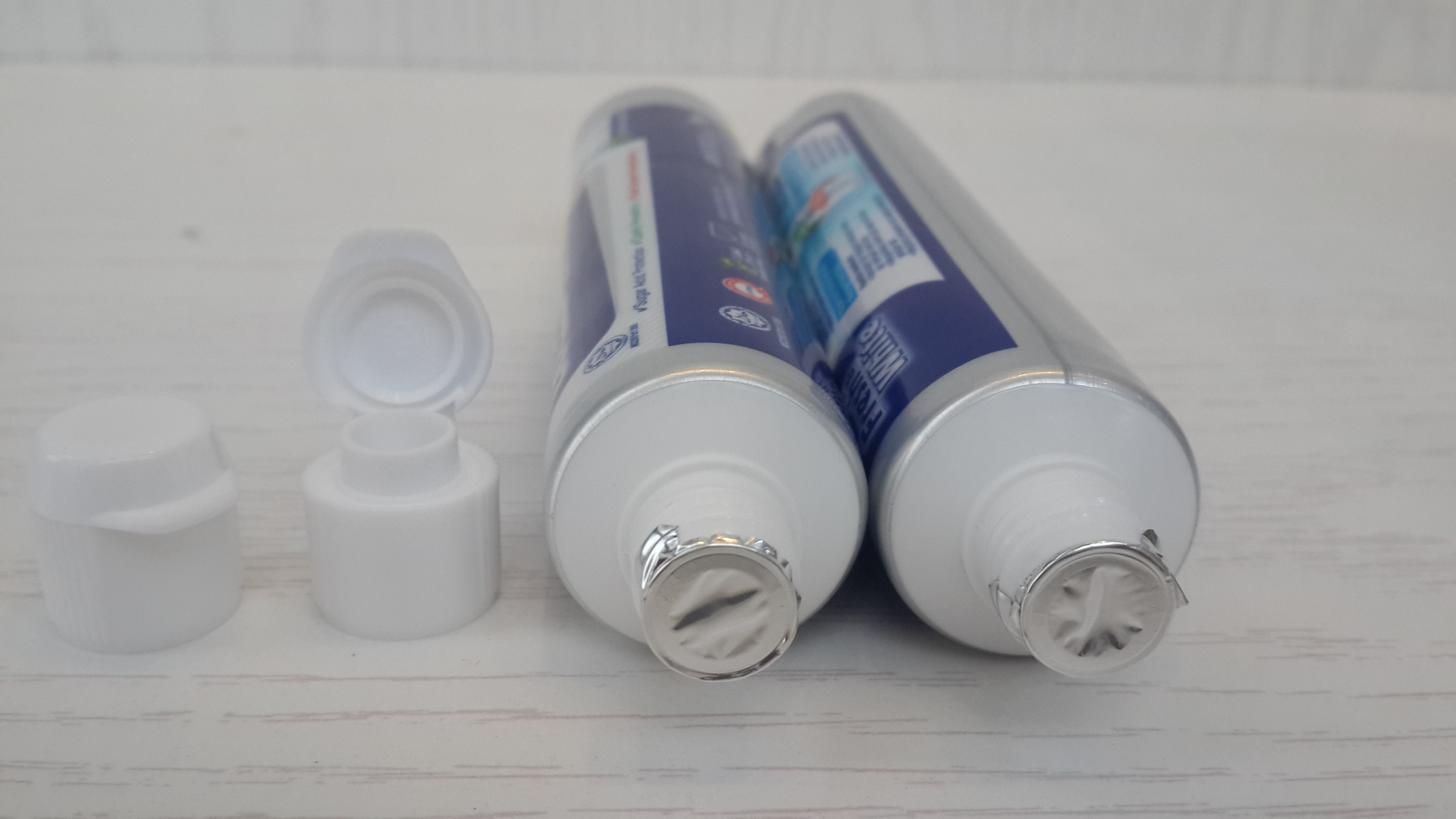 Gravure Printing Toothpaste Packaging , ABL Empty Tubes For Toothpaste