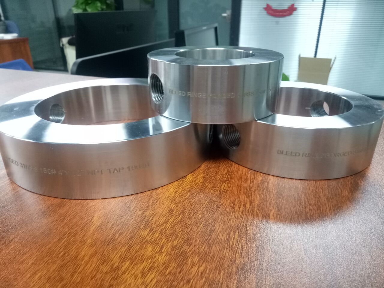 Incoloy 800 BY Steel Pipe Nickel Alloy Flanges Bleed Ring Drip Ring Test Ring ISO Standard