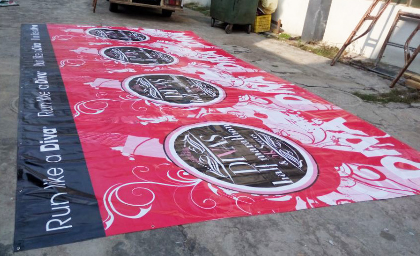 factory custom banners printing with uv coating