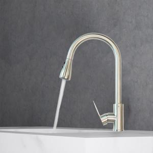  Single Handle Stainless Steel Water Tap Taps Pull Out Sink Basin Mixer Filter Faucet Manufactures