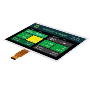 Transmissive 10.1 Inch TFT LCD Display 1024×600 Resolution For Electronic