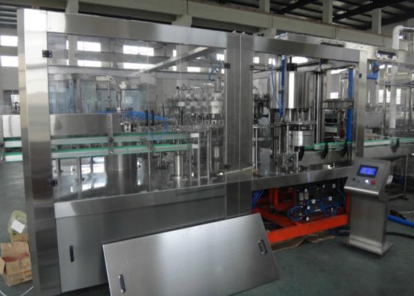 Glass Bottle Beverage Production Line , Juice Production Machine / Line ISO