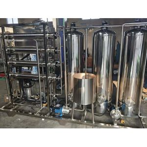 SS316 2000LPH Reverse Osmosis Water Filtration System 98% Efficiency