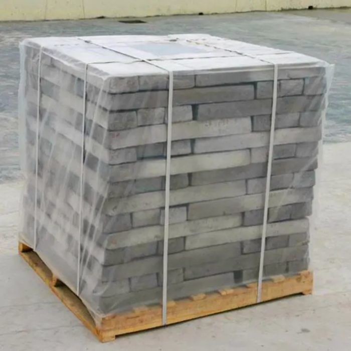 High Boiling Point Bright Silver Magnesium Ingot 99.98% For Fire Fighting Equipment
