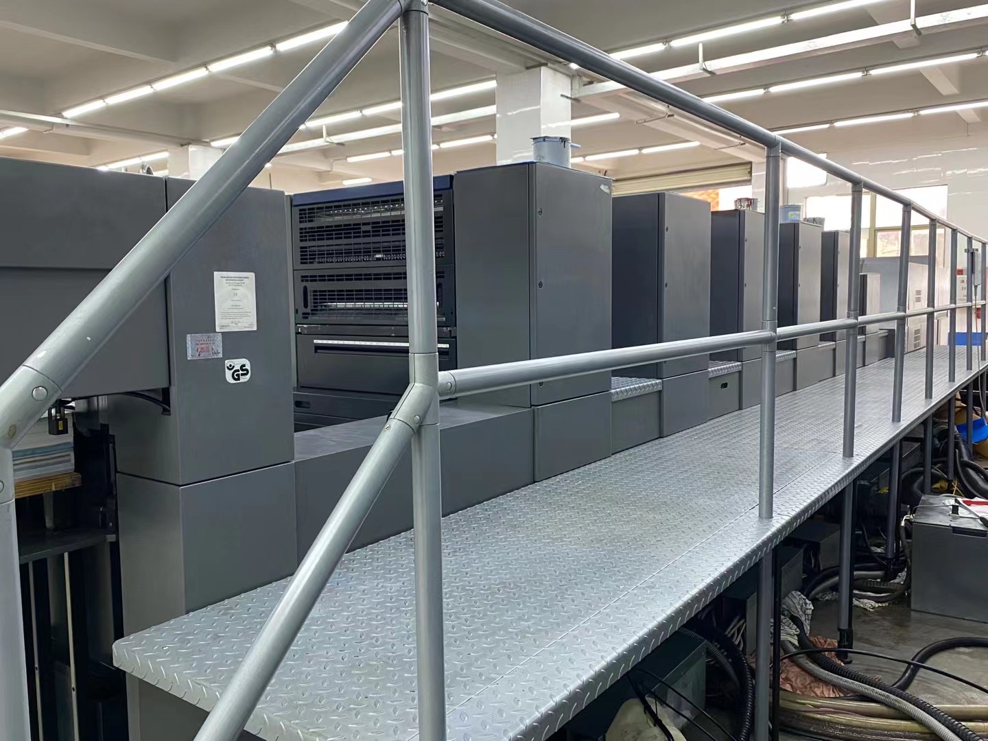 Germany XL75-5 Heidelberg Printing Press Machine Original Press Parts 100000 KG For Screen Printer