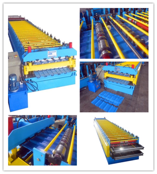 Bemo Standing Steel Tile Forming Machine For Colored Galvanized Sheet