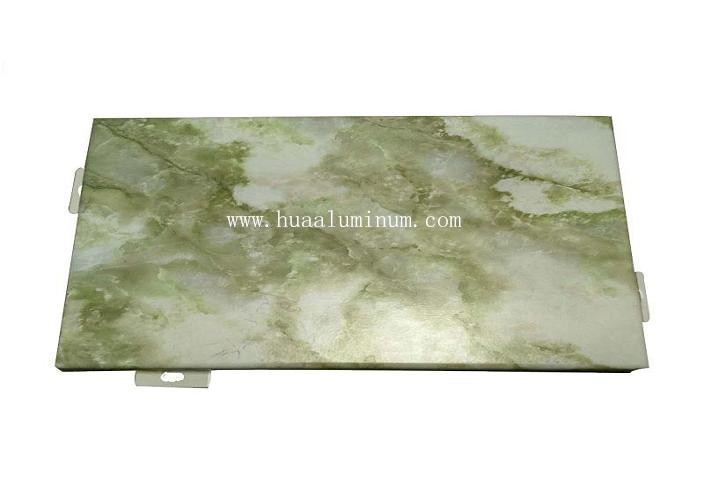 Anti Scratch 1.22m Decorative Aluminium Solid Panel Outdoor