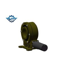 China VE5 Single Axis Slew Drive Gearbox With Envelope Worm And Electrical Motor For Solar Tracker on sale