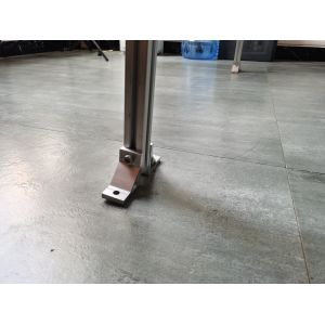 Photovoltaic Solar Panel Bracket Tilt Angle 304ss Pole Mounting Bracket