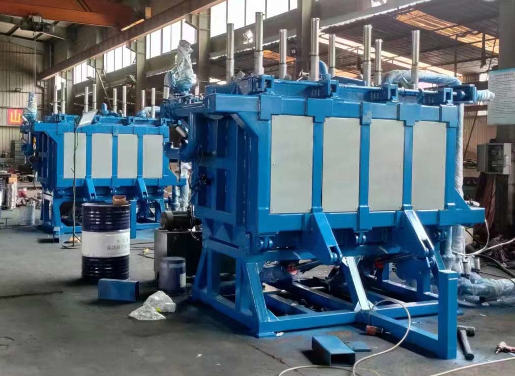 1.2m Polystyrene Sheet EPS Block Moulding Machine PLC Control