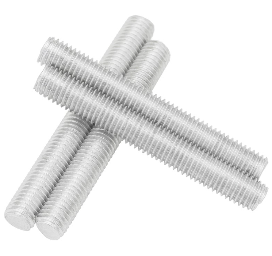 Aluminum Alloy Steel Stud Bolt Thread Rod Aluminium Threaded Rod A193 B8 B16